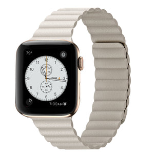 Magnetic Clasp for Apple Watch Band - Tan