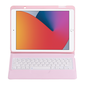 iPad Keyboard Case for 10.2 & 10.5 Inch - Marshmallow